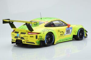 Porsche 911 GT3 R Manthey Racing #911 F. Scherer / K. Estre / R. Dumas / L. Vanthoor / E. Bamber 24 Hours of Nurburgring 2018 — attēls 2 no 6