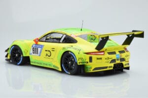 Porsche 911 GT3 R Manthey Racing #911 F. Scherer / K. Estre / R. Dumas / L. Vanthoor / E. Bamber 24 Hours of Nurburgring 2018 — attēls 5 no 6