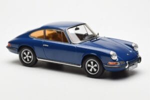 Porsche 911 S 901 Zils Norev 1:18 187647 Metāls — attēls 4 no 6