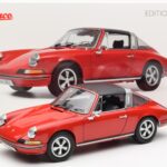 Porsche 911 Targa S Sarkans Schuco 1:18 - image 9 of 9