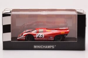 Porsche 917 #23 H. Herrmann / R. Attwood 24 Hours of Le Mans Winner 1970 Minichamps 1:43 WAP0200190B Metāls — attēls 4 no 4