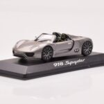 Porsche 918 Spyder Pelēks Metālisks Minichamps 1:43 - image 2 of 4