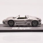 Porsche 918 Spyder Pelēks Metālisks Minichamps 1:43