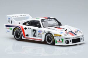 Porsche 935J #2 Liqui Moly R. Stommelen / R. Joest / V. Merl 24 Hours of Daytona Winner 1980 MCG 1:18 MCG18803R Metāls — attēls 4 no 6