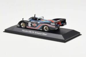 Porsche 936/76 Martini #6 Schwarze Witwe Minichamps 1:43 WAP02000518 Metāls — attēls 3 no 4