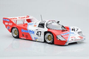 Porsche 956K Grand Prix Preston Henn T-Bird Swap Shop #47 D. Galica / D. Sutherland / P. Henn Brands Hatch 1000km 1983 Minich — attēls 4 no 6