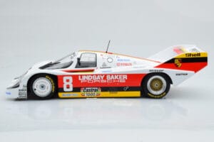 Porsche 956K Lindsay Saker #8 B. Wollek / C. Serra / S. Johansson 1000km Kyalami 1983 Minichamps 1:18 155836698 Metāls — attēls 3 no 6