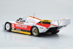 Porsche 956K Lindsay Saker #8 B. Wollek / C. Serra / S. Johansson 1000km Kyalami 1983 Minichamps 1:18 155836698 Metāls — attēls 5 no 6