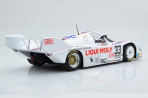 Porsche 956K Liqui Moly Brun Racing #33 H-J. Stuck / H. Grohs / W. Brun 1000km Spa 1983 Minichamps 1:18 155836633 Metāls — attēls 2 no 6
