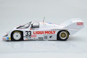 Porsche 956K Liqui Moly Brun Racing #33 H-J. Stuck / H. Grohs / W. Brun 1000km Spa 1983 Minichamps 1:18 155836633 Metāls — attēls 3 no 6