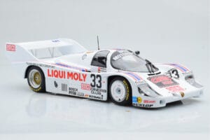 Porsche 956K Liqui Moly Brun Racing #33 H-J. Stuck / H. Grohs / W. Brun 1000km Spa 1983 Minichamps 1:18 155836633 Metāls — attēls 4 no 6