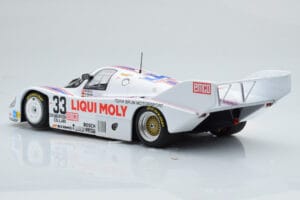 Porsche 956K Liqui Moly Brun Racing #33 H-J. Stuck / H. Grohs / W. Brun 1000km Spa 1983 Minichamps 1:18 155836633 Metāls — attēls 5 no 6