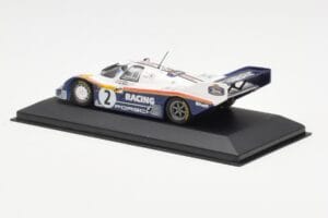 Porsche 956K #2 D. Bell / S. Bellof Winner 1000km of Fuji 1983 Minichamps 1:43 SBC009 Metāls — attēls 3 no 4