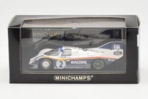 Porsche 956K #2 D. Bell / S. Bellof Winner 1000km of Fuji 1983 Minichamps 1:43 SBC009 Metāls — attēls 4 no 4