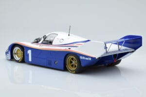 Porsche 956K Porsche System Racing #1 J. Ickx / D. Bell Class Winners Silverstone 6 Hours 1982 Minichamps 1:18 155826601 Metā — attēls 4 no 5
