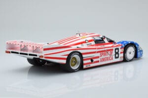Porsche 956L Spirit of America #8 G. Follmer / J. Morton / K. Miller 24 Hours of Le Mans 1986 Minichamps 1:18 180866508 Metāl — attēls 3 no 8