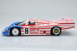 Porsche 956L Spirit of America #8 G. Follmer / J. Morton / K. Miller 24 Hours of Le Mans 1986 Minichamps 1:18 180866508 Metāl — attēls 4 no 8