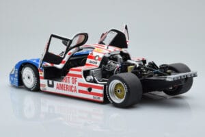 Porsche 956L Spirit of America #8 G. Follmer / J. Morton / K. Miller 24 Hours of Le Mans 1986 Minichamps 1:18 180866508 Metāl — attēls 5 no 8