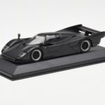 Porsche 962 Dauer Street Matēts Melns Minichamps 1:43 - image 2 of 4
