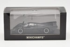 Porsche 962 Dauer Street Matēts Melns Minichamps 1:43 430064002 Metāls — attēls 4 no 4