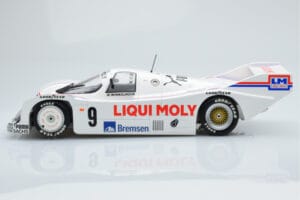 Porsche 962C Kremer Racing Liqui Moly #9 M. Winkelhock 3rd Place Norisring Trophy 1985 Minichamps 1:18 155856509 Metāls — attēls 3 no 6
