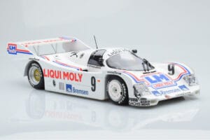 Porsche 962C Kremer Racing Liqui Moly #9 M. Winkelhock 3rd Place Norisring Trophy 1985 Minichamps 1:18 155856509 Metāls — attēls 4 no 6