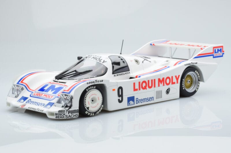 Porsche 962C Kremer Racing Liqui Moly #9 M. Winkelhock 3rd Place Norisring Trophy 1985 Minichamps 1:18