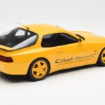 Porsche 968 Clubsport Dzeltens GT Spirit 1:18 - image 2 of 6