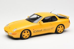 Porsche 968 Clubsport Dzeltens GT Spirit 1:18