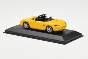 Porsche Boxster 986 Dzeltens Minichamps 1:43 400062072 Metāls — attēls 3 no 4