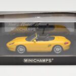 Porsche Boxster 986 Dzeltens Minichamps 1:43 - image 4 of 4