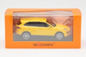 Porsche Cayenne 92A Dzeltens MaxiChamps 1:43 940063201 Metāls — attēls 4 no 4