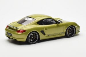 Porsche Cayman R 987 Peridot Metallic GT Spirit 1:18 GT425 Sveķi — attēls 2 no 6
