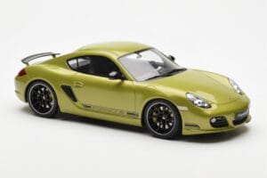 Porsche Cayman R 987 Peridot Metallic GT Spirit 1:18 GT425 Sveķi — attēls 4 no 6