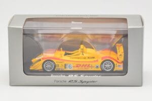 Porsche RS Spyder DHL #6 Luhr / Maassen Laguna Seca 2005 Minichamps 1:43 WAP02060916 Metāls — attēls 4 no 4