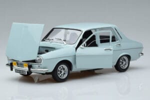 Renault 12 TS Gaiši Zils Norev 1:18 185219 Metāls — attēls 2 no 7