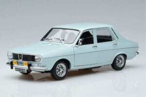 Renault 12 TS Gaiši Zils Norev 1:18 185219 Metāls