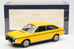 Renault 15 TL Dzeltens Melns Norev 1:18 185351 Metāls — attēls 6 no 6
