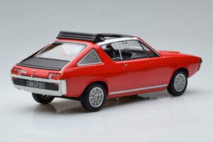 Renault 17 Gordini Decouvrable Sarkans Norev 1:18 185371 Metāls — attēls 2 no 6