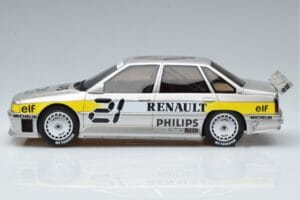 Renault 21 Super Production Sudrabs Otto 1:18 OT975 Sveķi — attēls 3 no 6