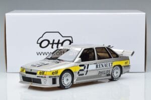 Renault 21 Super Production Sudrabs Otto 1:18 OT975 Sveķi — attēls 6 no 6