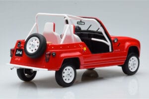 Renault 4L JP4 Sarkans Otto 1:18 OT998 Sveķi — attēls 2 no 6