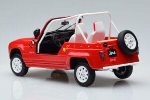 Renault 4L JP4 Sarkans Otto 1:18 OT998 Sveķi — attēls 5 no 6