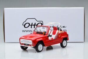 Renault 4L JP4 Sarkans Otto 1:18 OT998 Sveķi — attēls 6 no 6