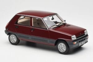 Renault 5 GTL Bordeaux Sarkans Otto 1:18 OT1059 Sveķi — attēls 4 no 6