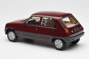 Renault 5 GTL Bordeaux Sarkans Otto 1:18 OT1059 Sveķi — attēls 5 no 6