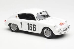 Alpine A106 #166 F. Jacques / R. Jacques Rally Monte Carlo 1960 Otto 1:18 OT543 Sveķi — attēls 4 no 6