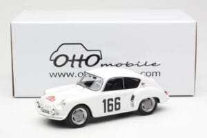 Alpine A106 #166 F. Jacques / R. Jacques Rally Monte Carlo 1960 Otto 1:18 OT543 Sveķi — attēls 6 no 6
