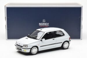 Renault Clio 16S Balts Norev 1:18 185251 Metāls — attēls 8 no 8