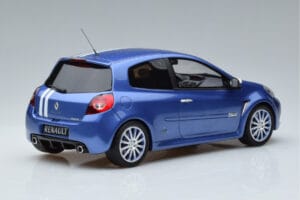 Renault Clio RS Mk3 Gordini Zils Otto 1:18 OT972 Sveķi — attēls 2 no 6